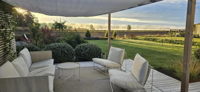 Trädgården som är inspirationen till att skapa Blom